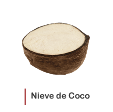 Nieve de coco